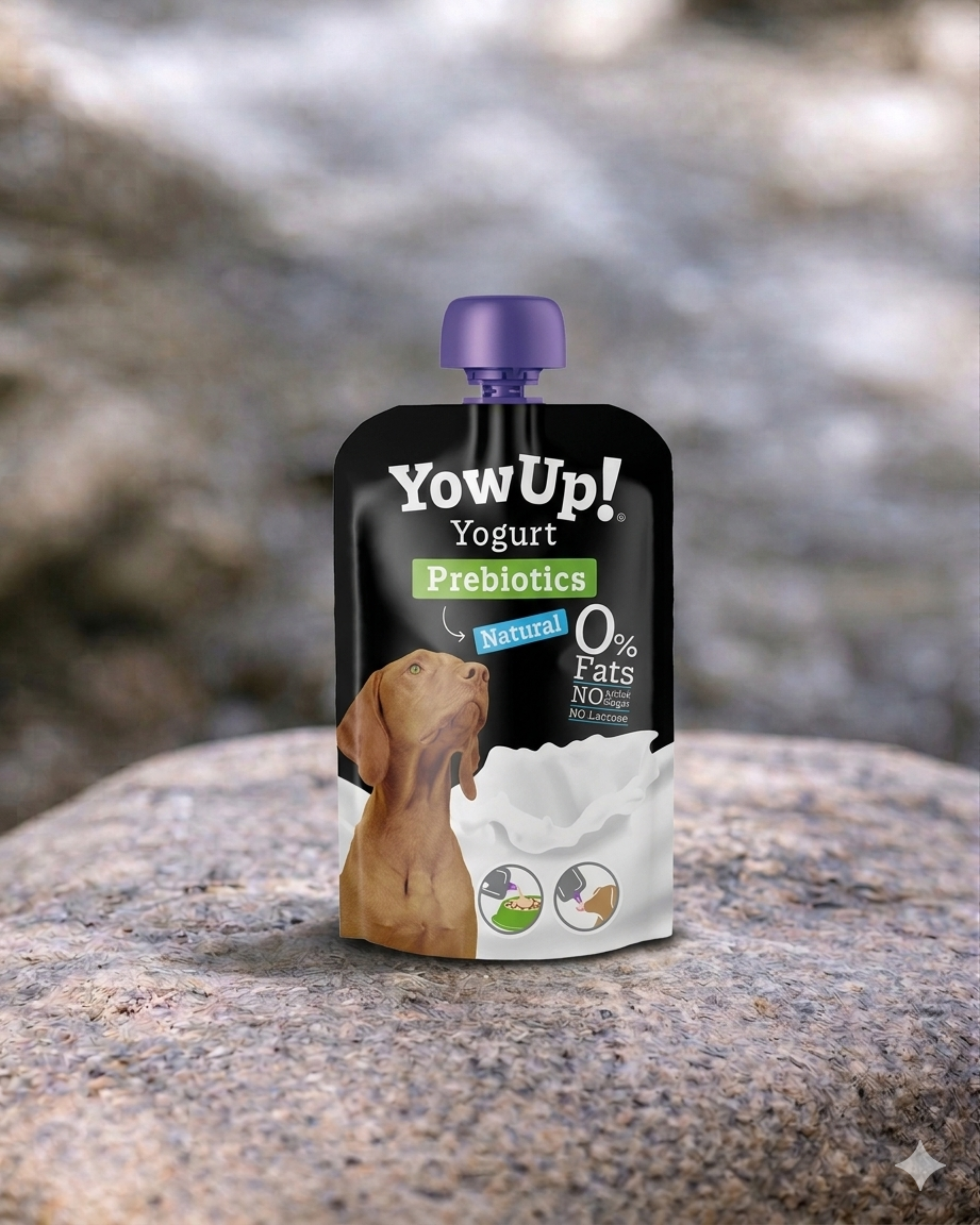 Yaourt Naturel aux Prebiotiques - YowUp!