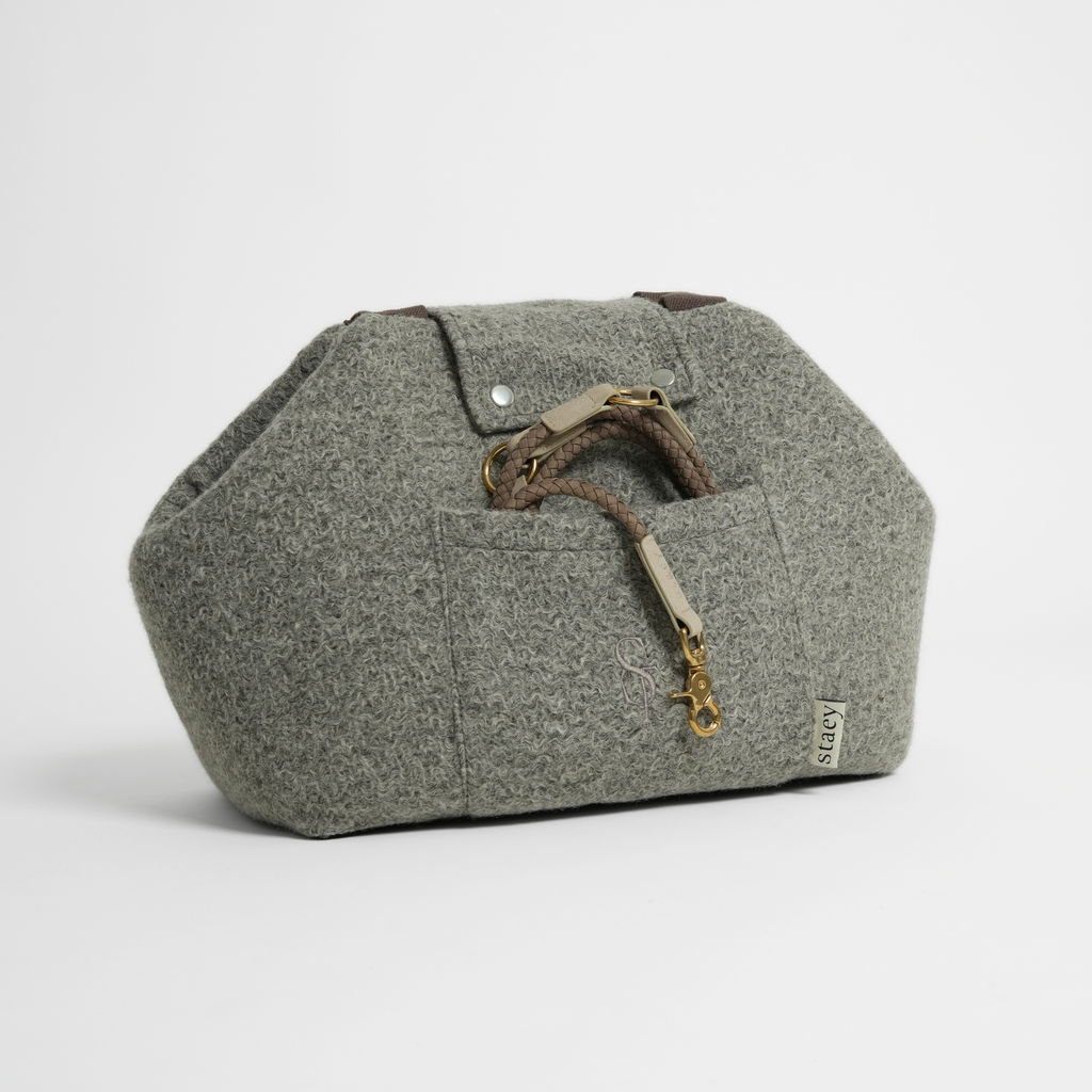 Sac cabas Curl | Taupe - STAEY