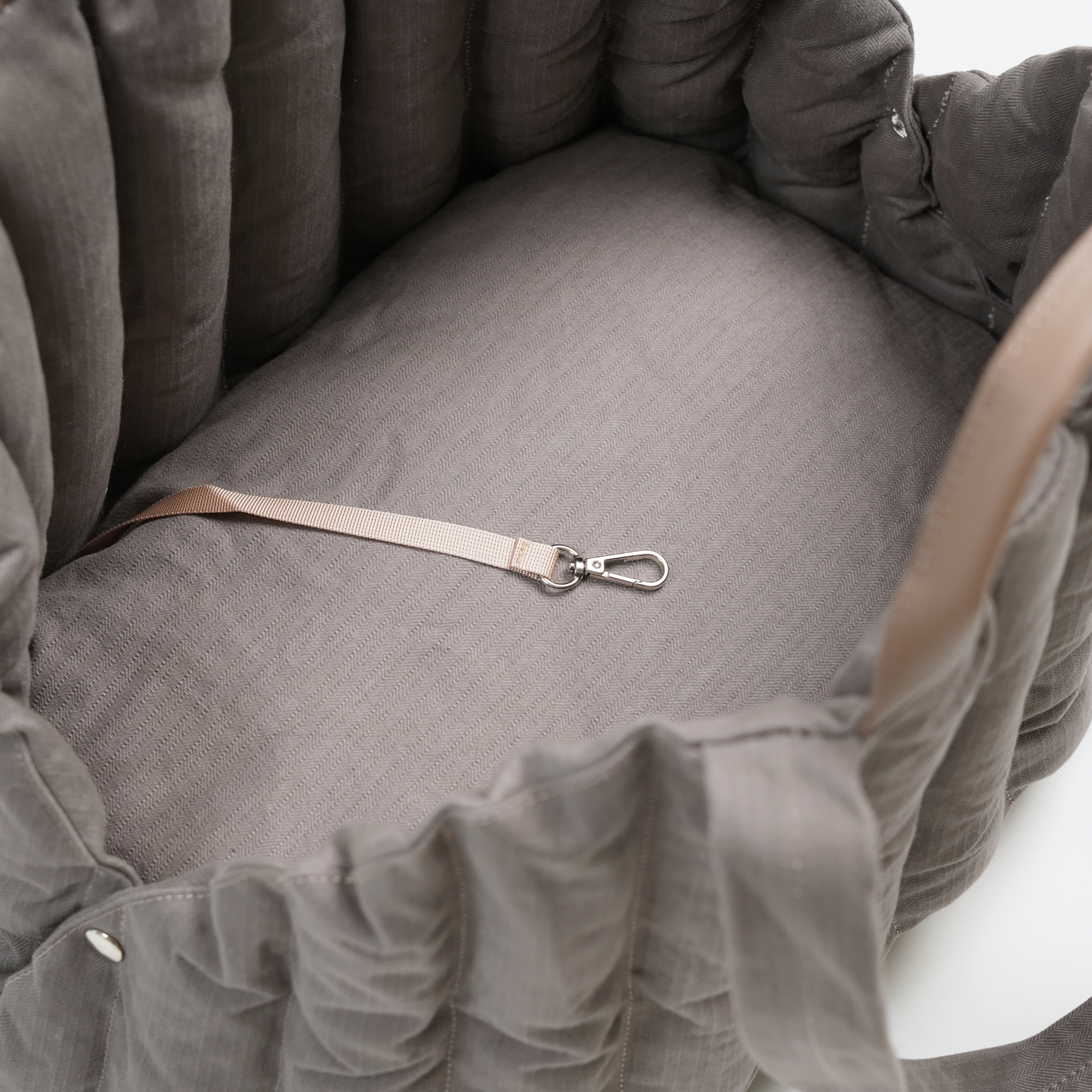 Sac de transport Elva | Taupe - STAEY