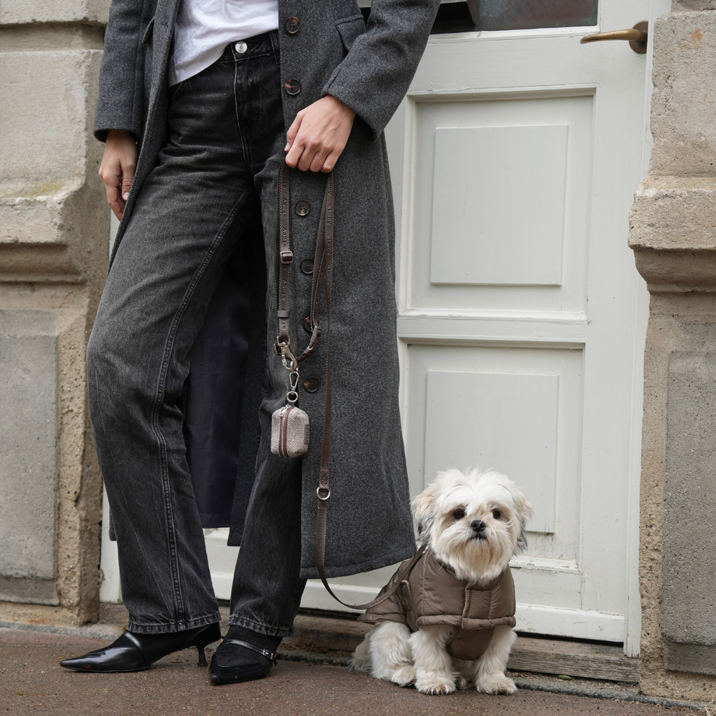 Manteau pour chien Nora | Taupe