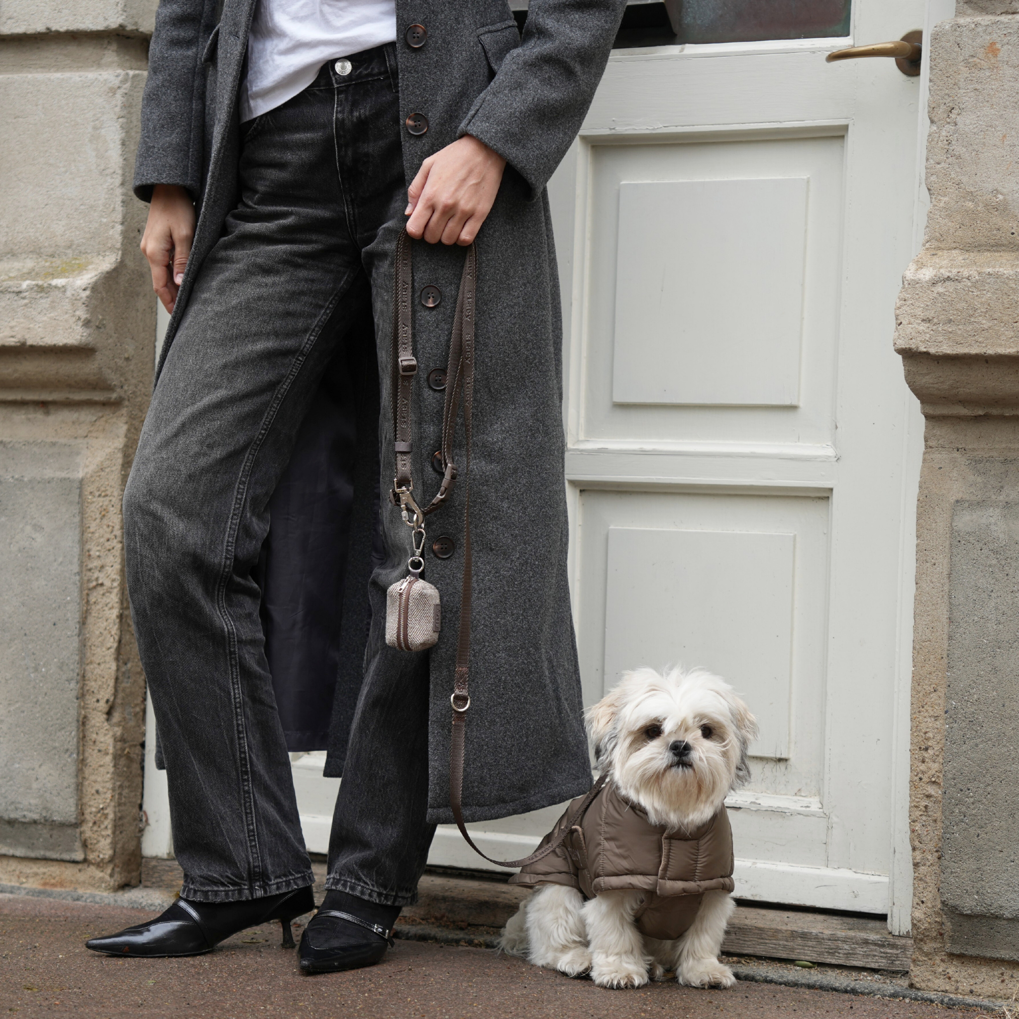 Manteau pour chien Nora | Taupe