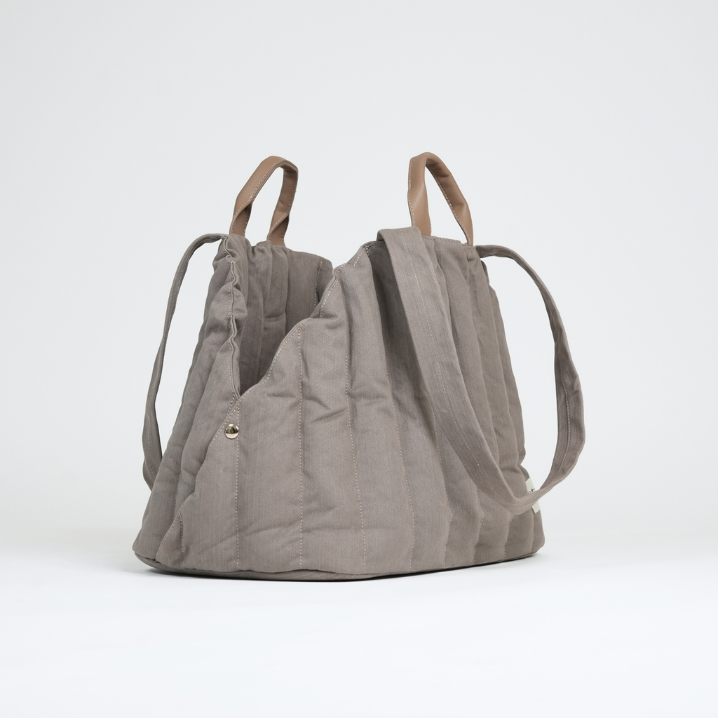 Sac de transport Elva | Taupe - STAEY