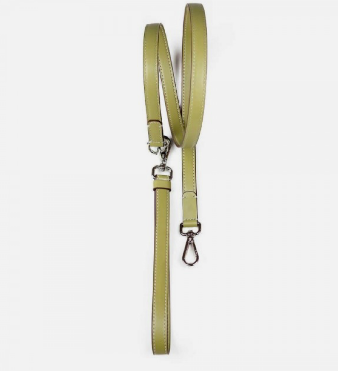 Laisse en cuir Carlotta 2cm