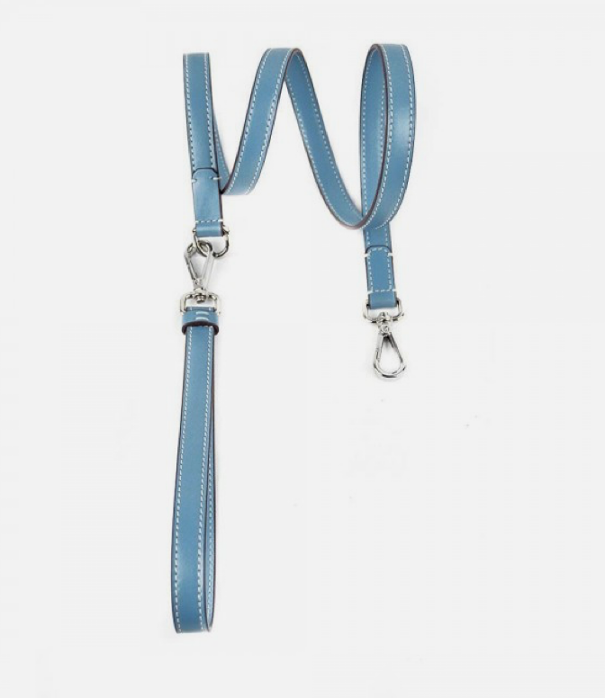 Laisse en cuir Carlotta 2cm