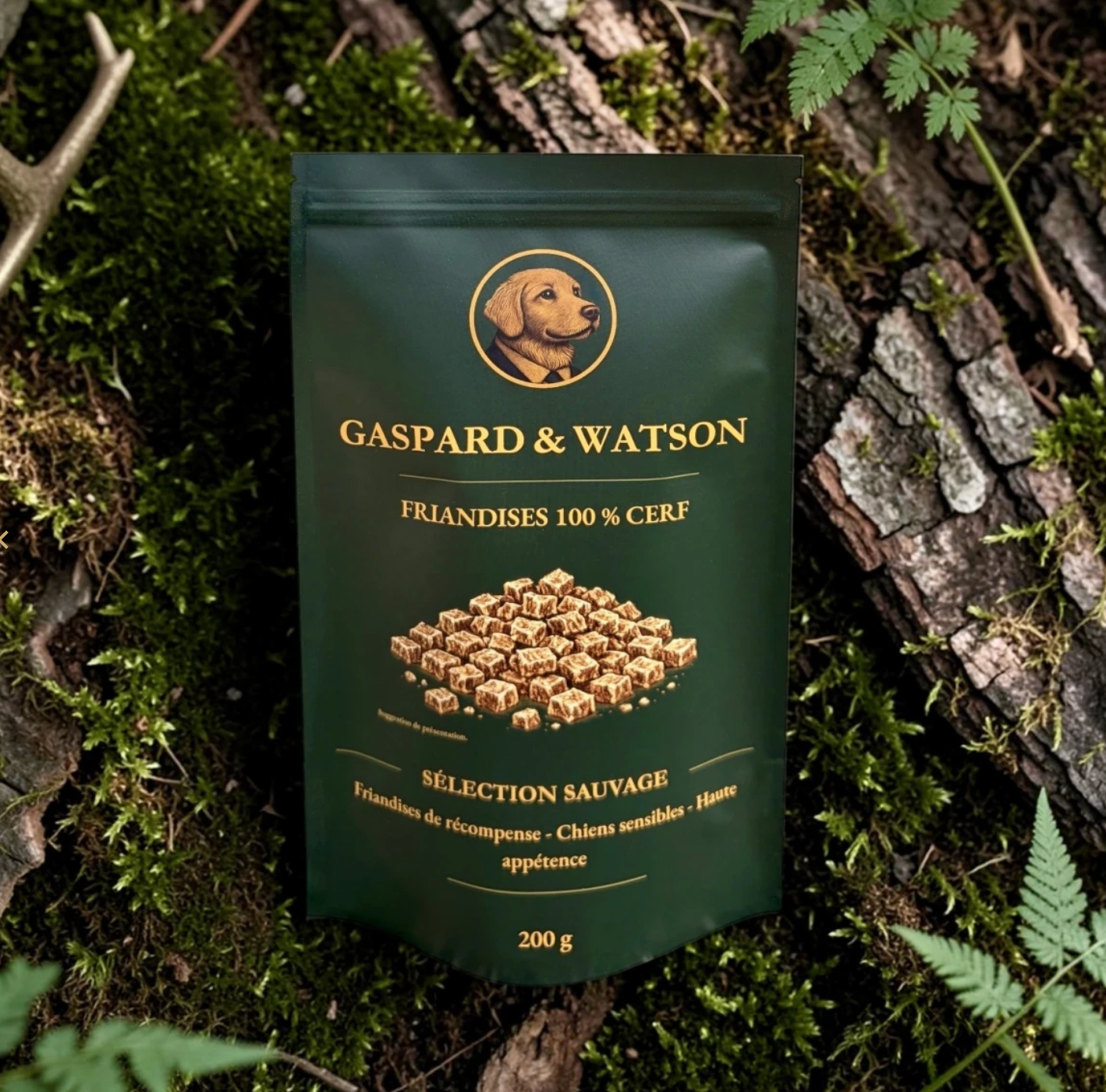 Friandises 100% cerf - Gaspard & Watson