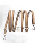Laisse mains libres en cuir Carlotta 2.3 cm