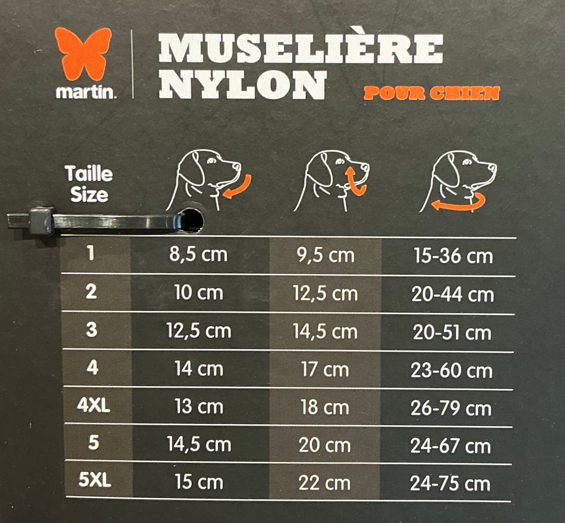 Muselière Nylon - MARTIN SELLIER