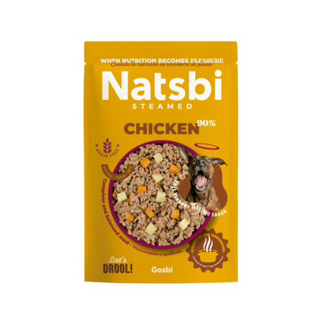 Poulet Vapeur Chien - NATSBI 200g