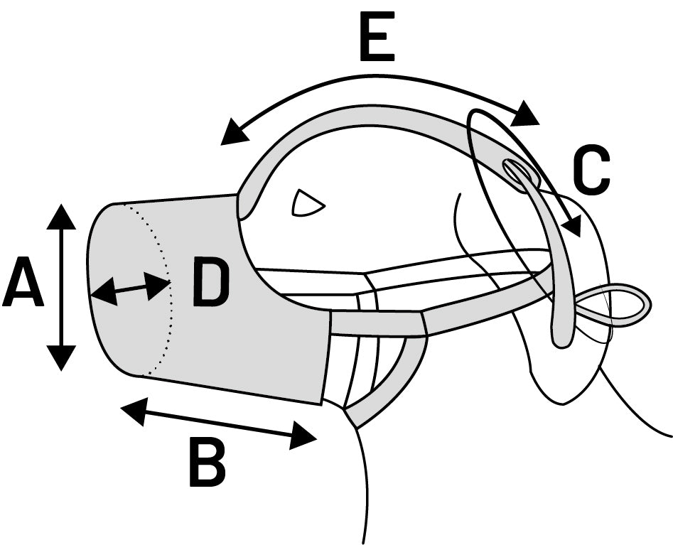 Muselière Silicone