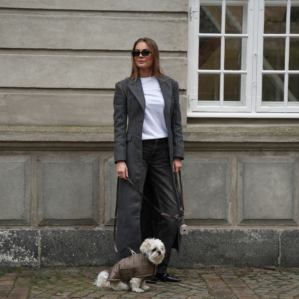Manteau pour chien Nora | Taupe