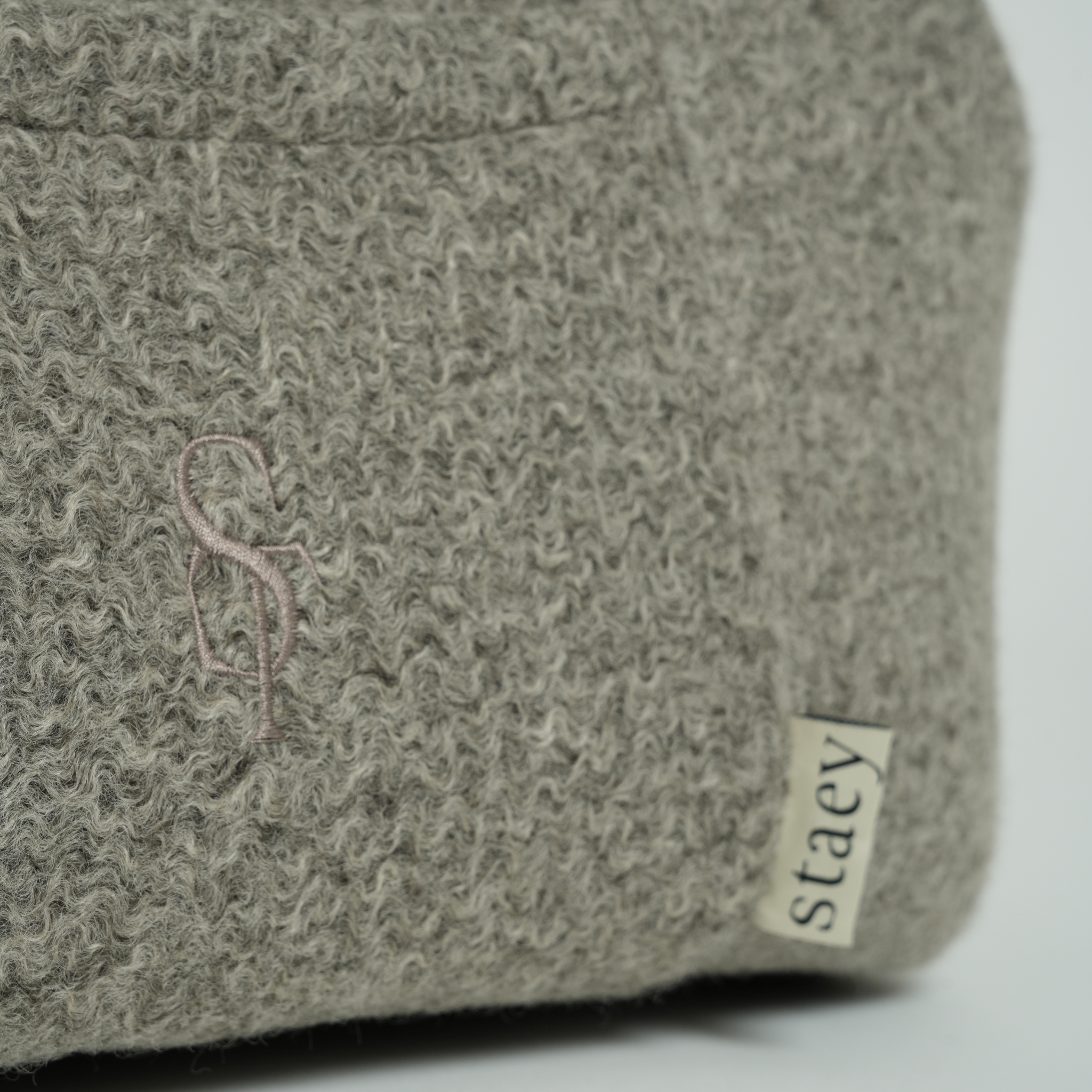 Sac cabas Curl | Taupe - STAEY
