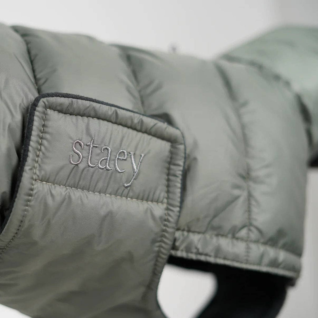 Manteau pour chien Nora | Vert mousse