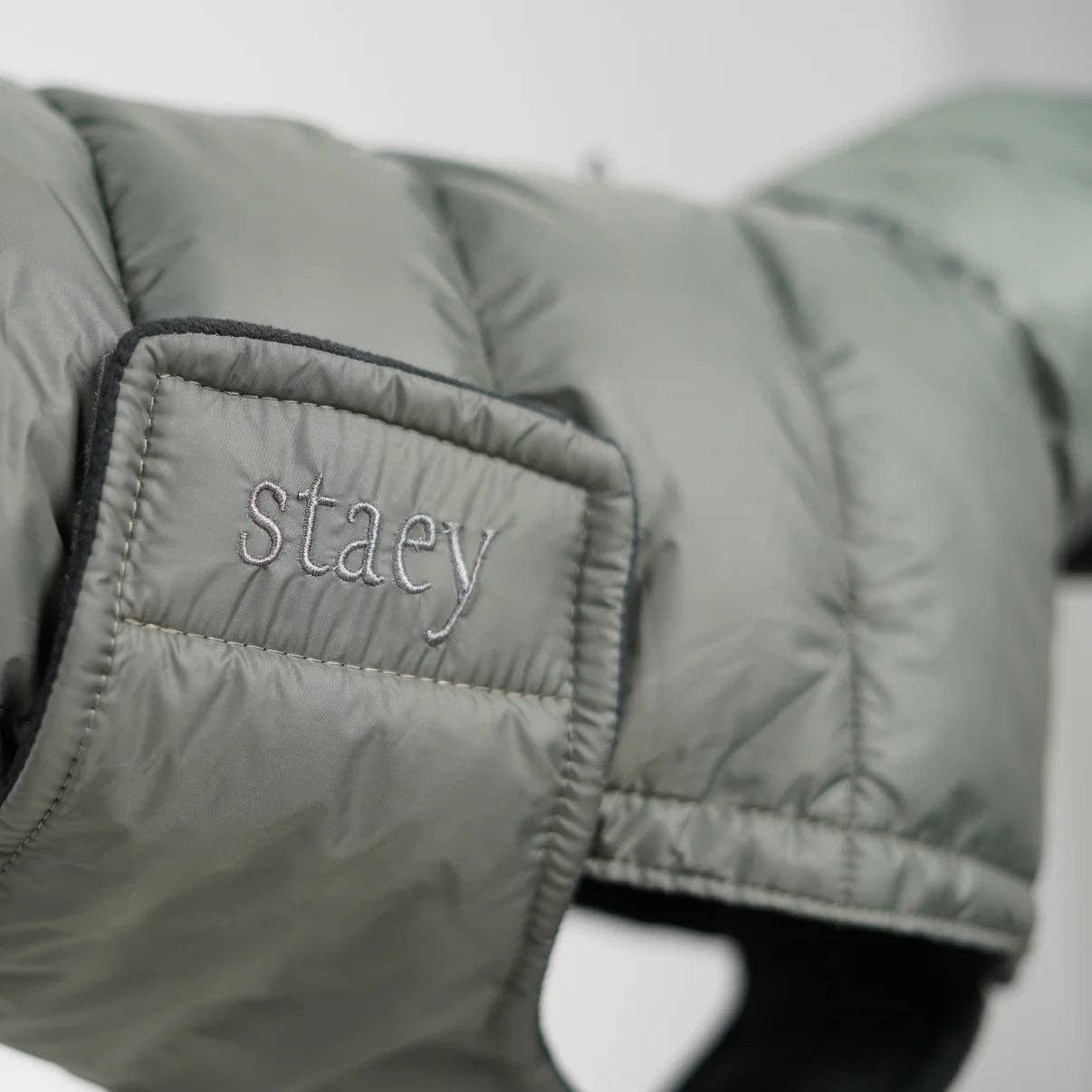 Manteau pour chien Nora | Vert mousse